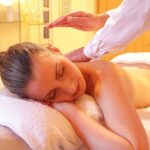 woman having massage