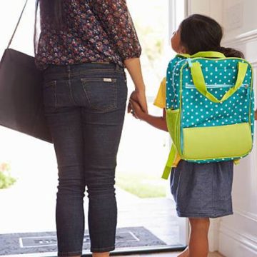 mother-and-daughter-leaving-for-school