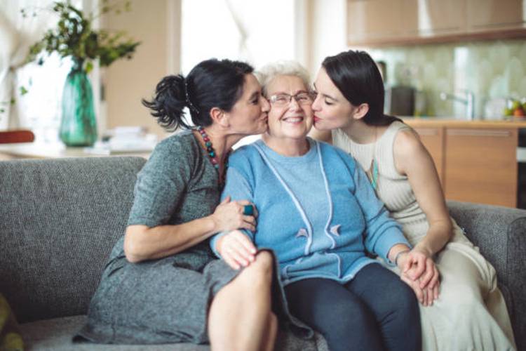 mother-grandmother-daughter-woman